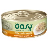 OASY CAT POLLO CON FORMAGGIO 70 GR